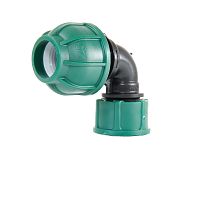 Американка/Колено   d 25 -1" В.Р.  - Irritec  Цвет: Зеленый 