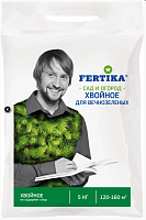 Удобрение Фертика Хвойное для вечнозеленых и голубики весна-лето, 5 кг