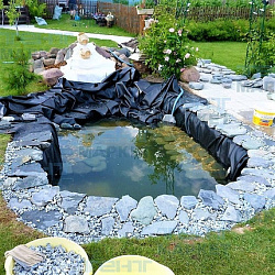 Поступление EPDM пленки для пруда