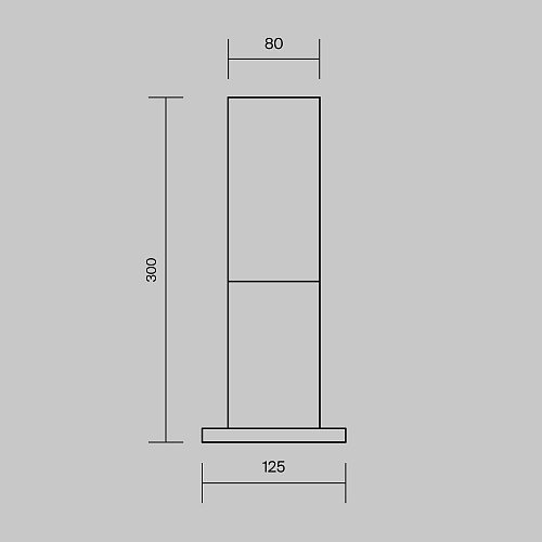 Ландшафтный светильник Willis O418FL-01GR (60Вт IP 54) фото 6
